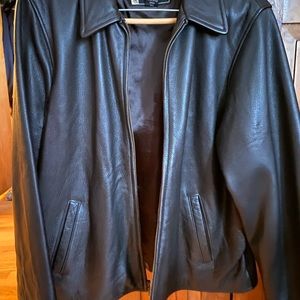 Eddie Bauer Leather Coat
